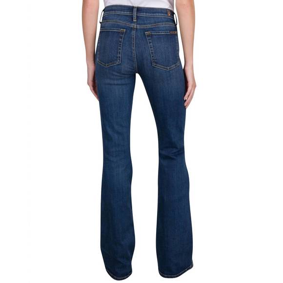 NEW 7 FOR ALL MANKIND high waist ali jeans in nolita dark - Picture 2 of 2